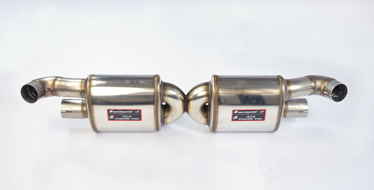 Rear exhaust Right - Left Sport