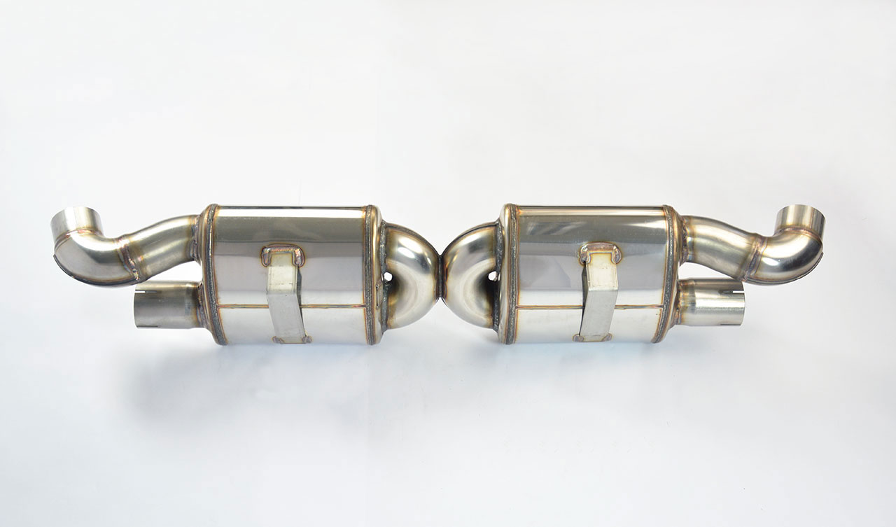 Rear exhaust Right - Left Sport