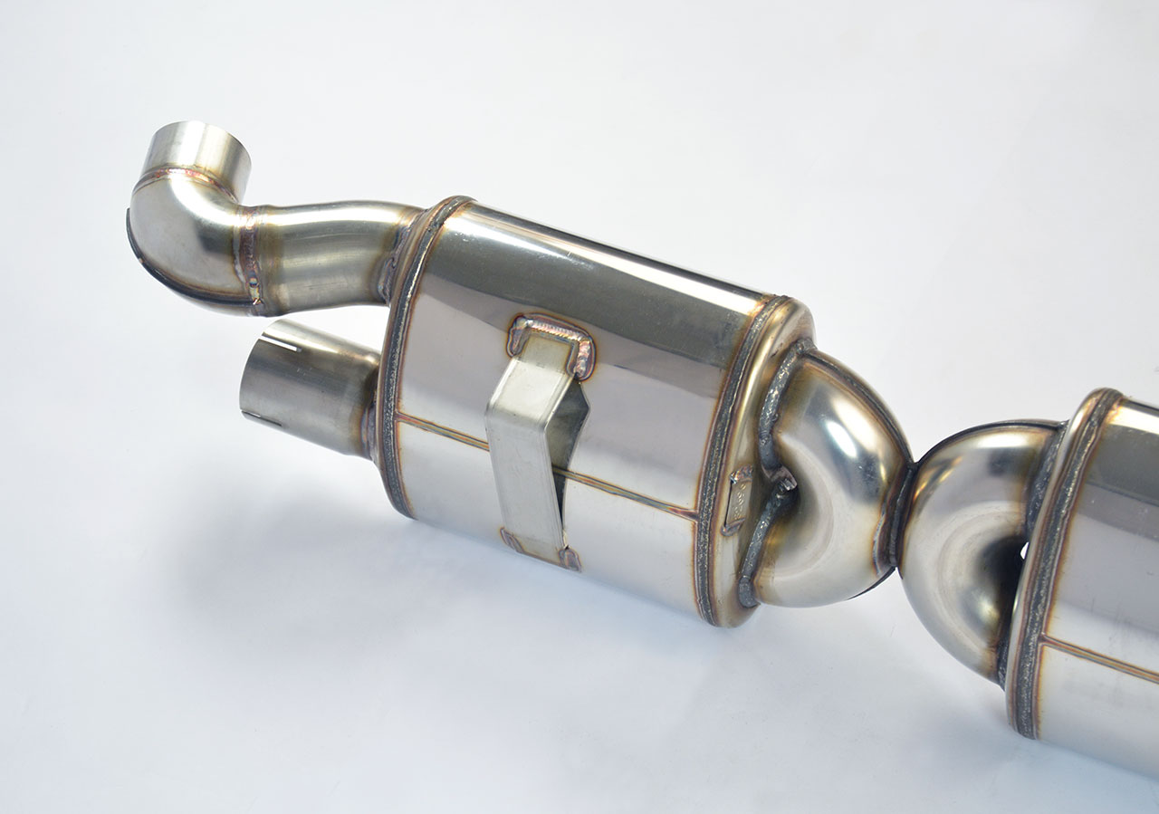 Rear exhaust Right - Left Sport