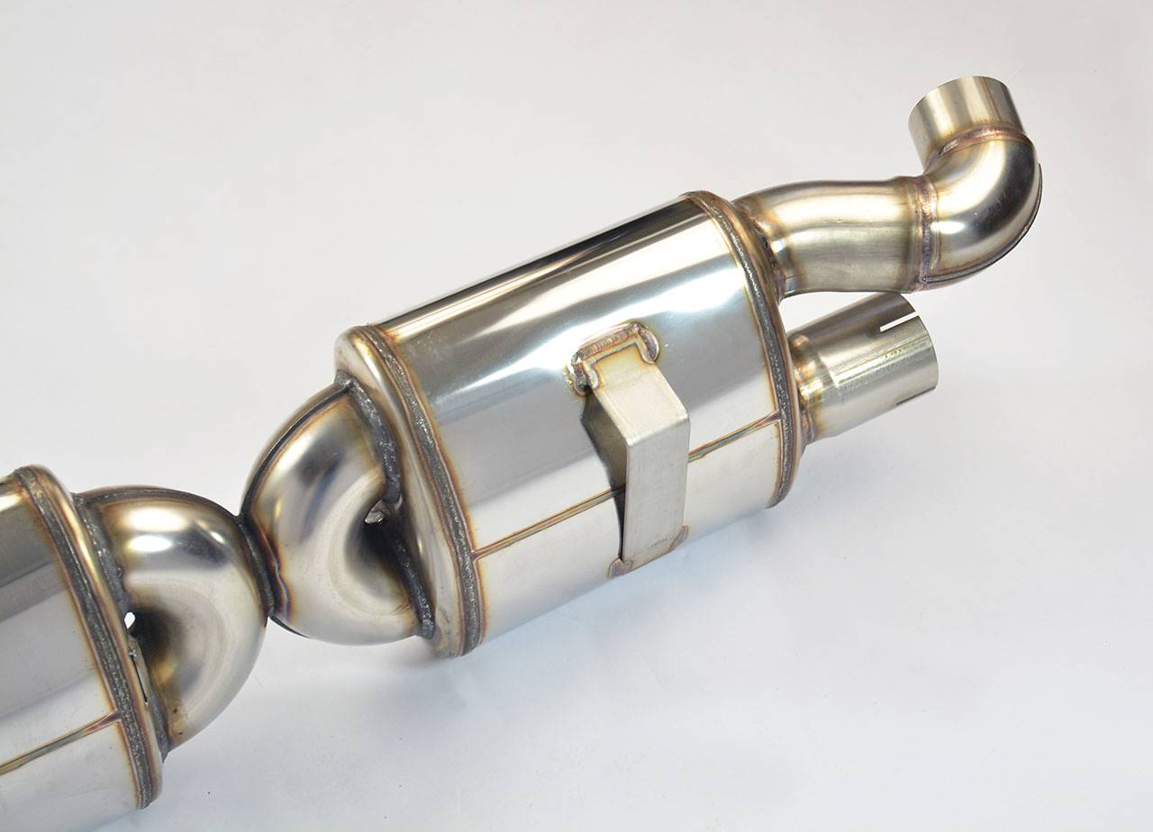 Rear exhaust Right - Left Sport