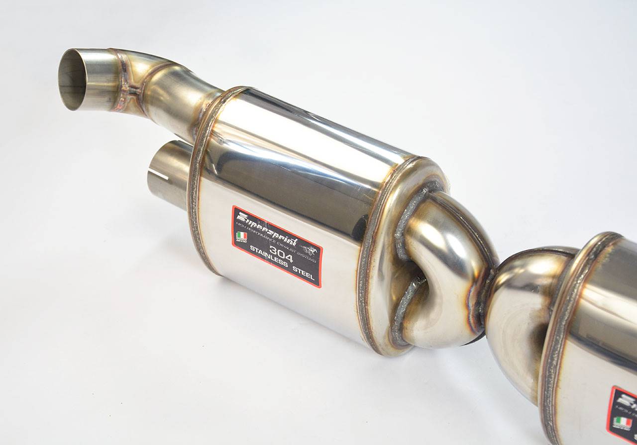 Rear exhaust Right - Left Sport