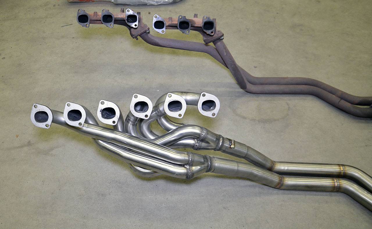 Manifold + connecting pipes 100% Stainless steel (Left Hand Drive)