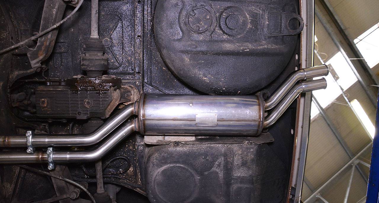 Rear exhaust OO54 (left side exit)