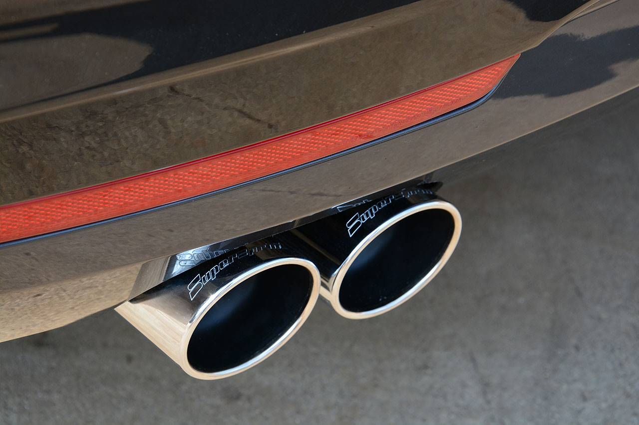 Rear exhaust RightOO80 - LeftOO80