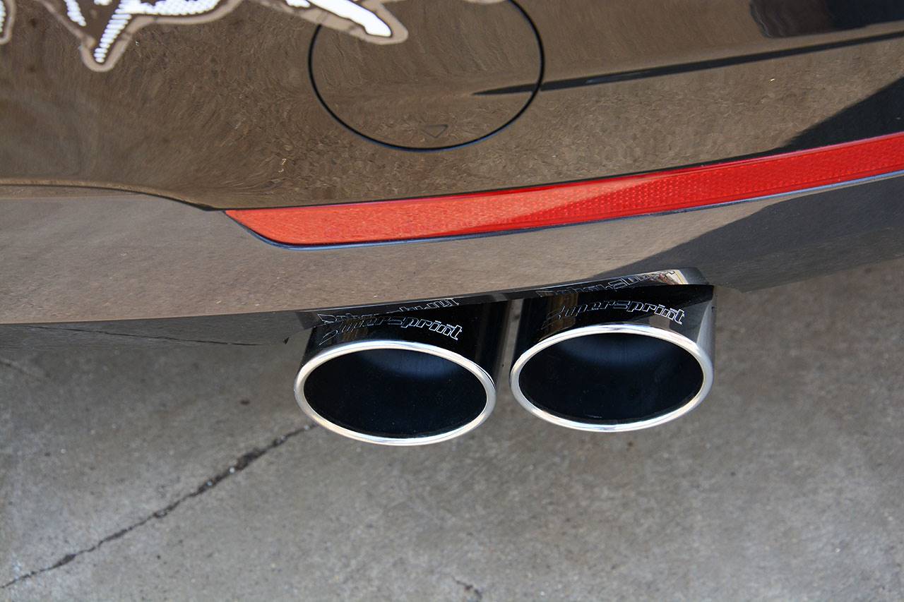 Rear exhaust RightOO80 - LeftOO80