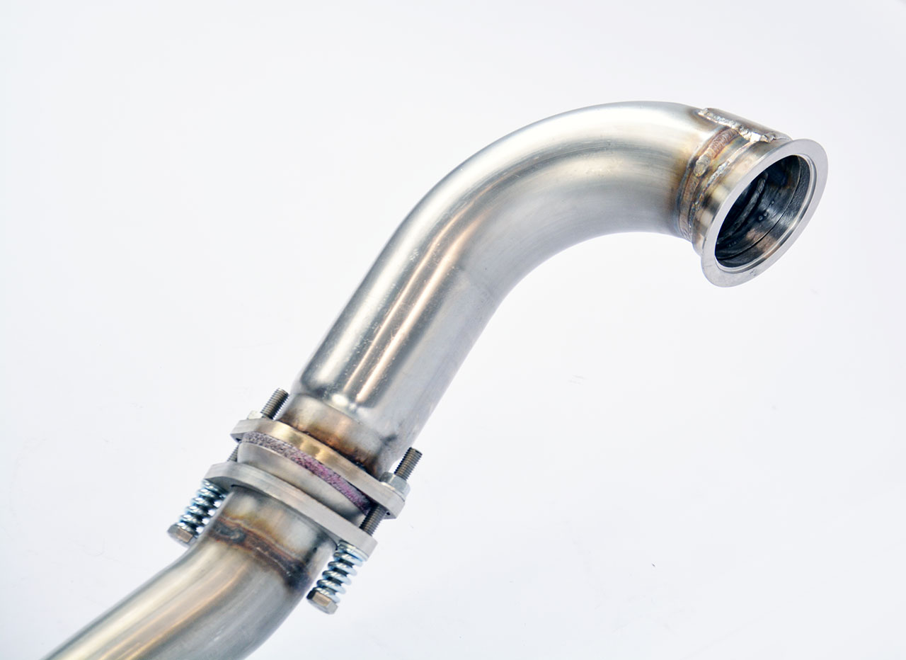 Turbo downpipe kit +  Metallic catalytic converter 200 CPSI