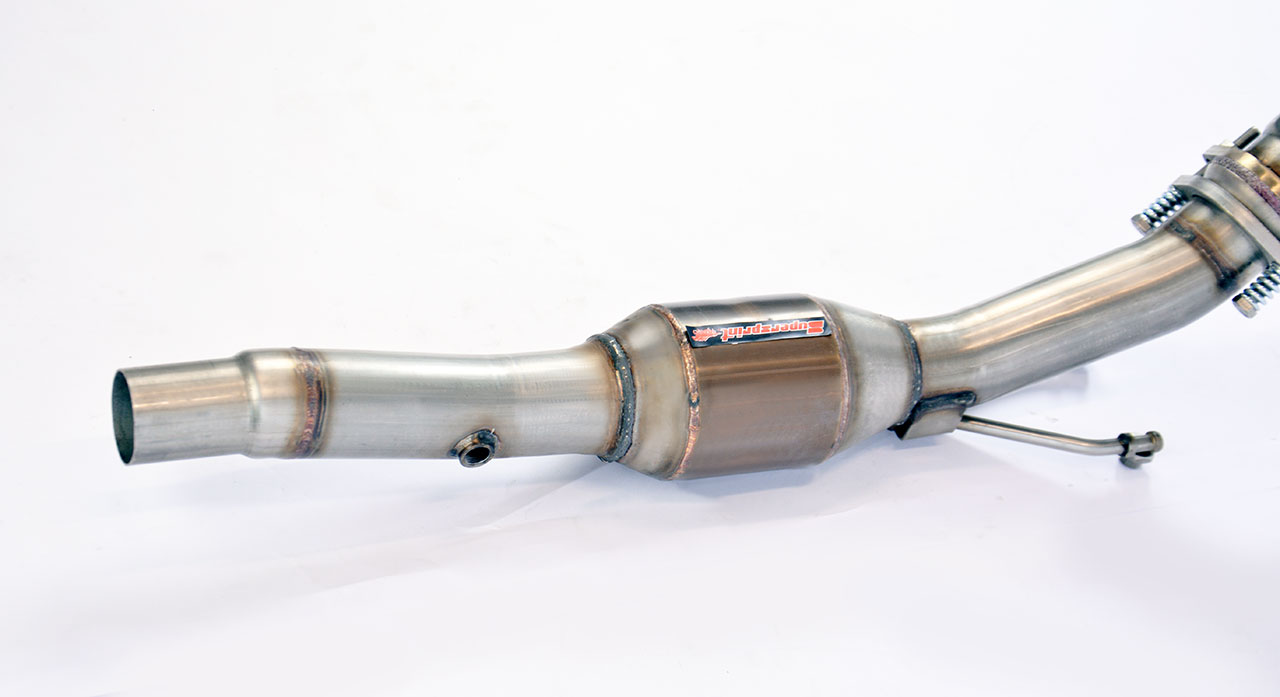 Kit tubo turbina + Catalizzatore metallico 200 CPSI