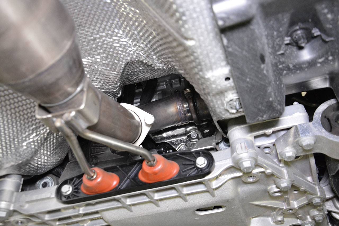 Turbo downpipe kit +  Metallic catalytic converter 100 CPSI