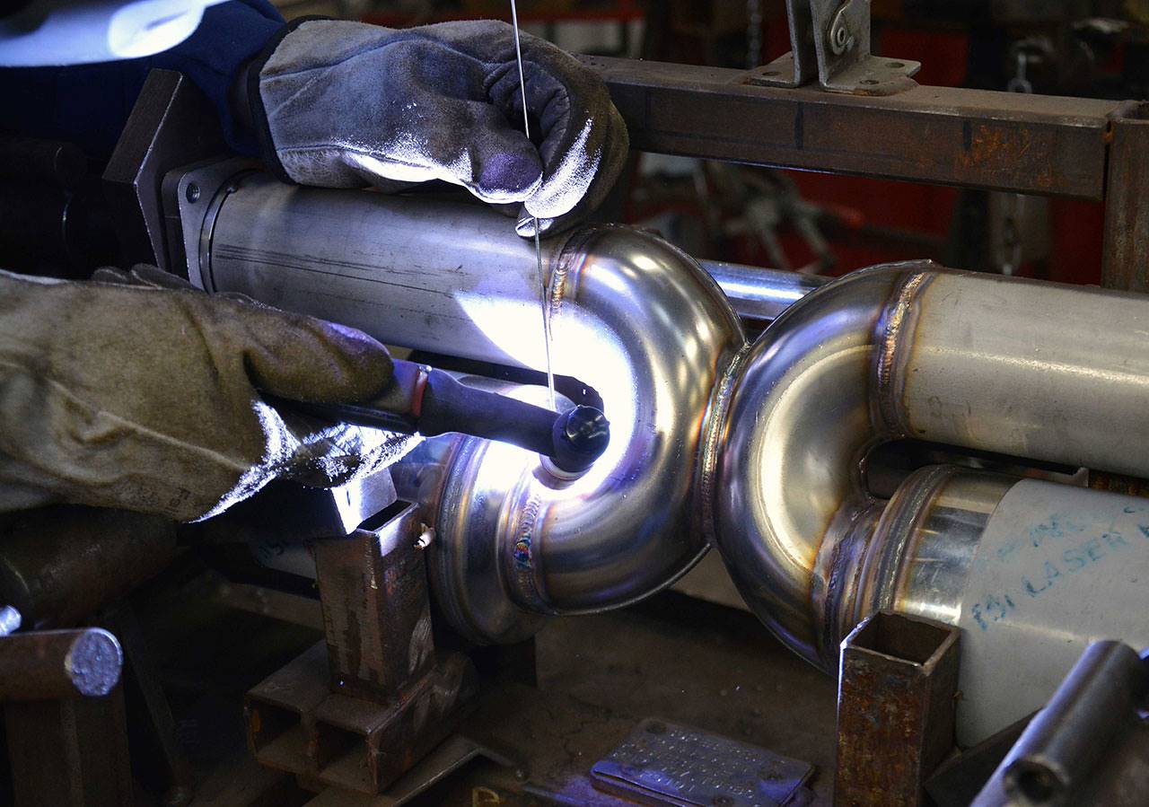 Rear exhaust Right - Left Racing +  Metallic catalytic converter 100CPSI