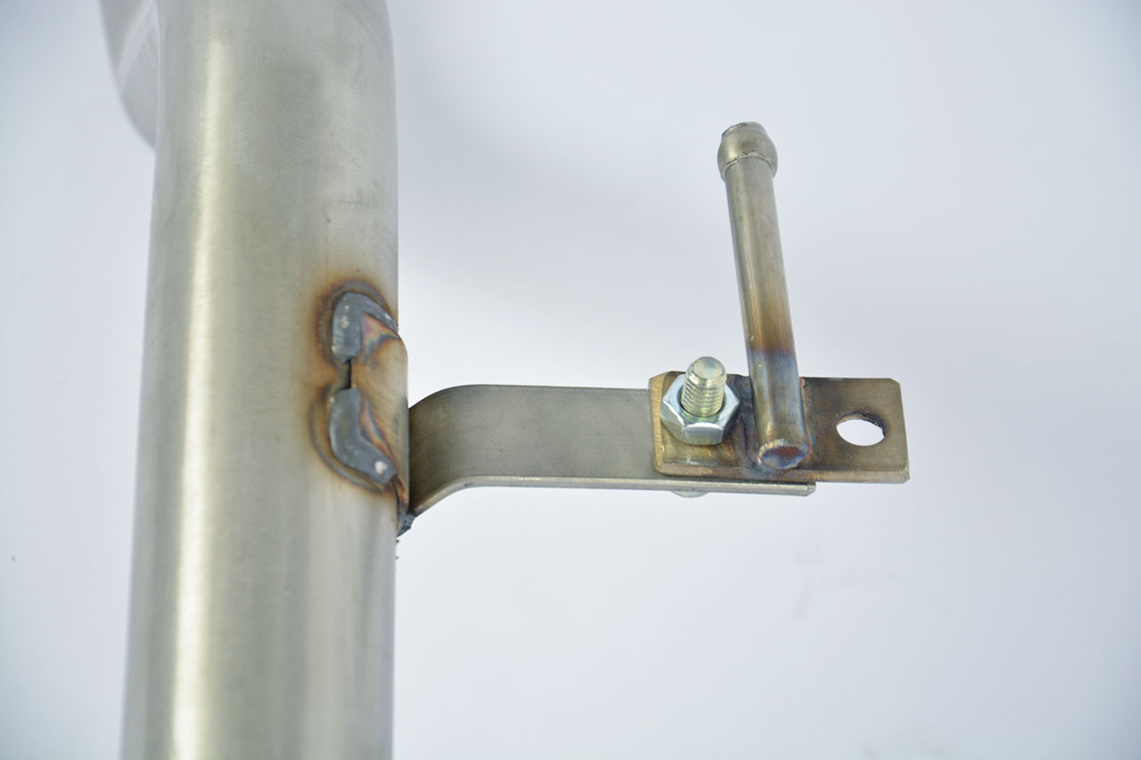 Rear pipe OO80 (Muffler delete)