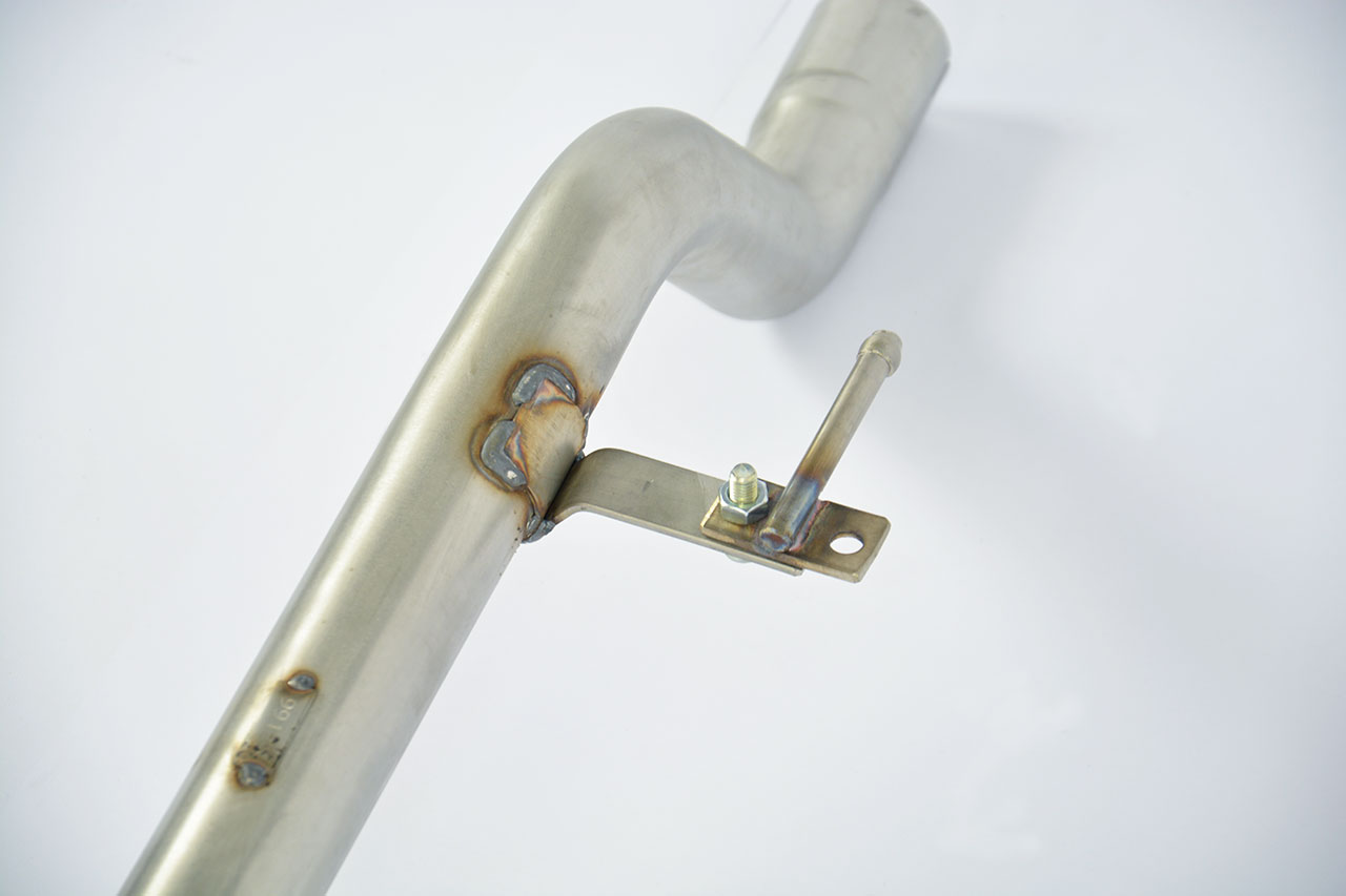 Rear pipe OO80 (Muffler delete)