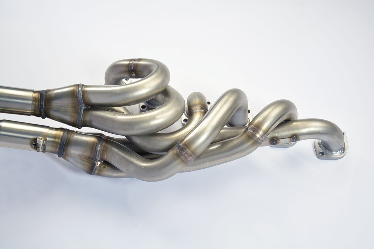 Manifold + connecting pipes 100% Stainless steel (Left Hand Drive)