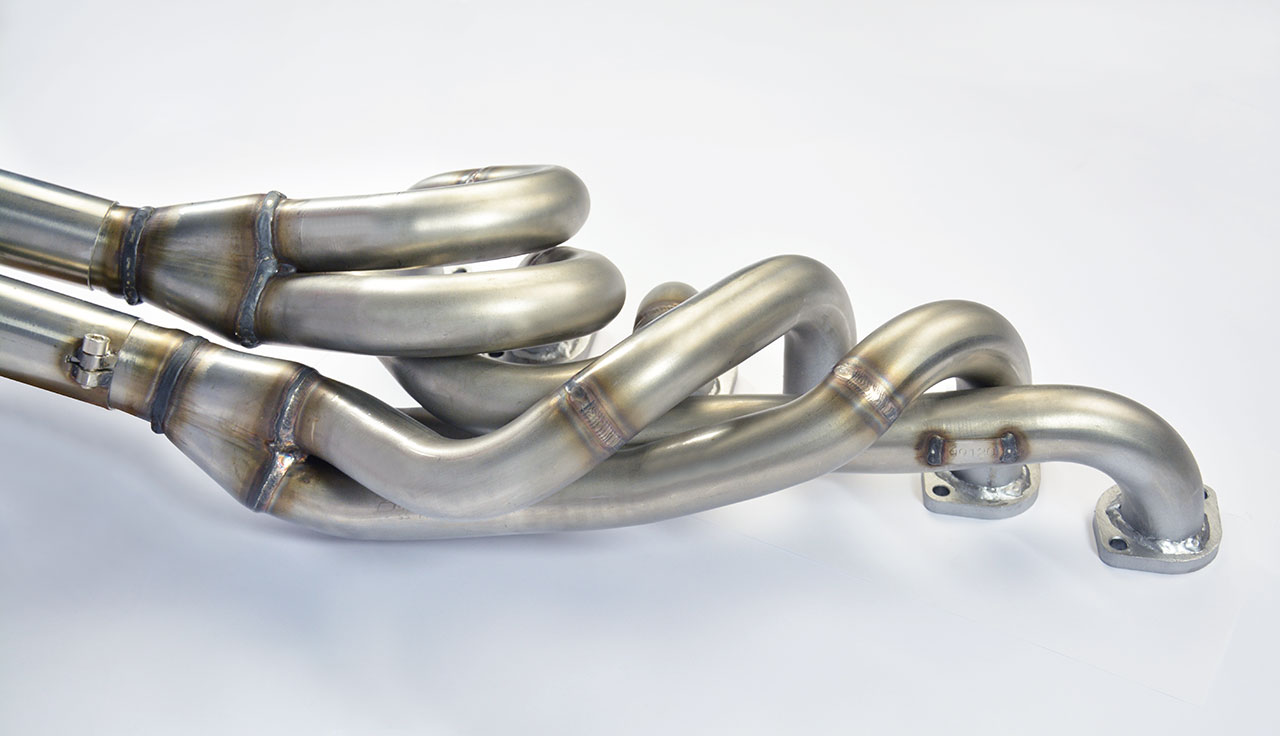 Manifold + connecting pipes 100% Stainless steel (Left Hand Drive)