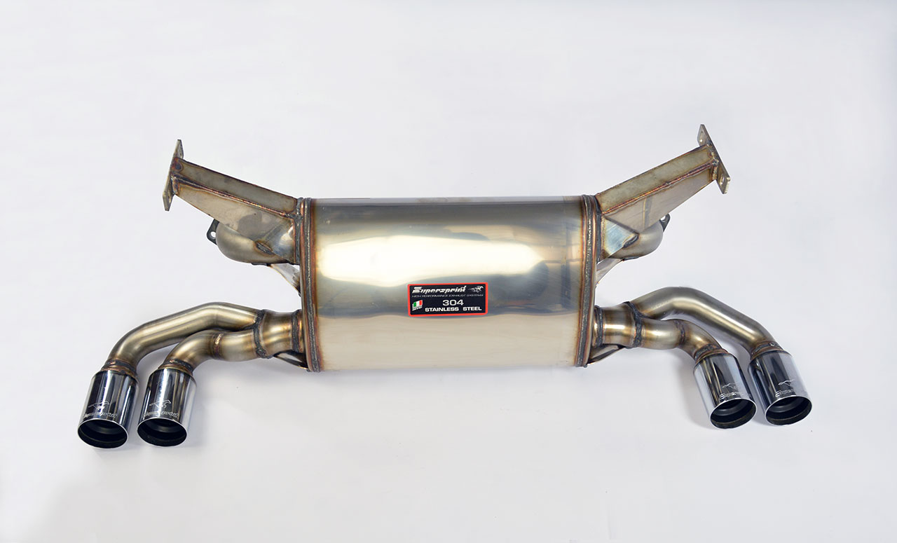 Rear exhaust Right OO70 - Left OO70