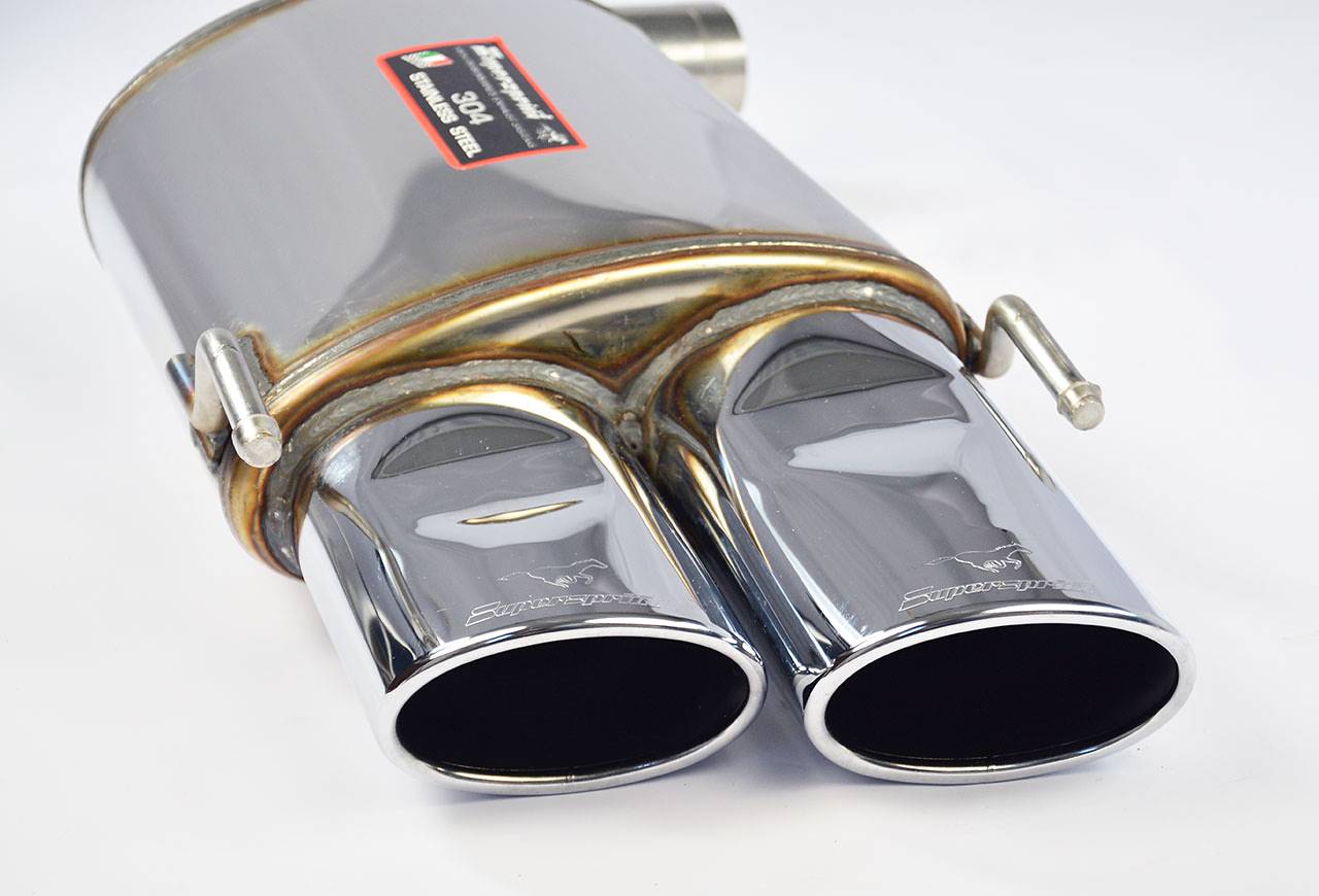 Rear exhaust Left 120 x 80