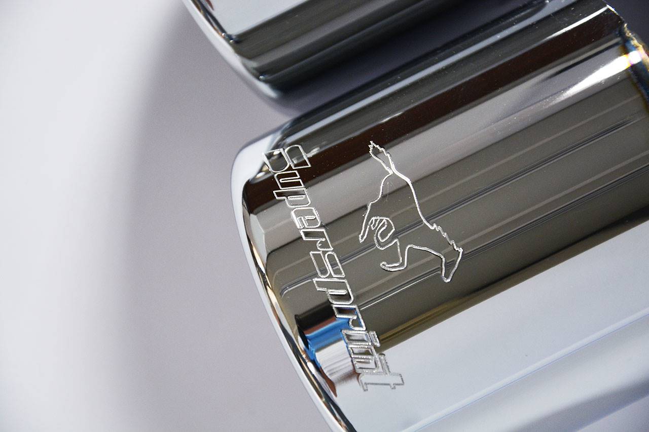 Mittelrohrsatz + Endrohrsatz Links  OO 90