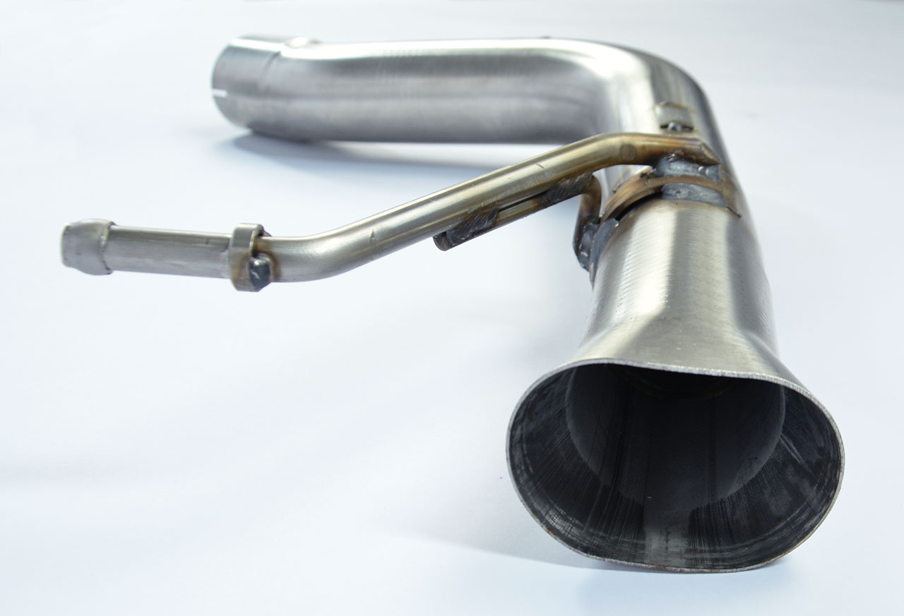 Rear pipe Right - Left (Muffler delete)