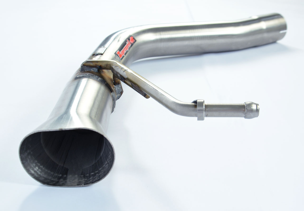 Rear pipe Right - Left (Muffler delete)