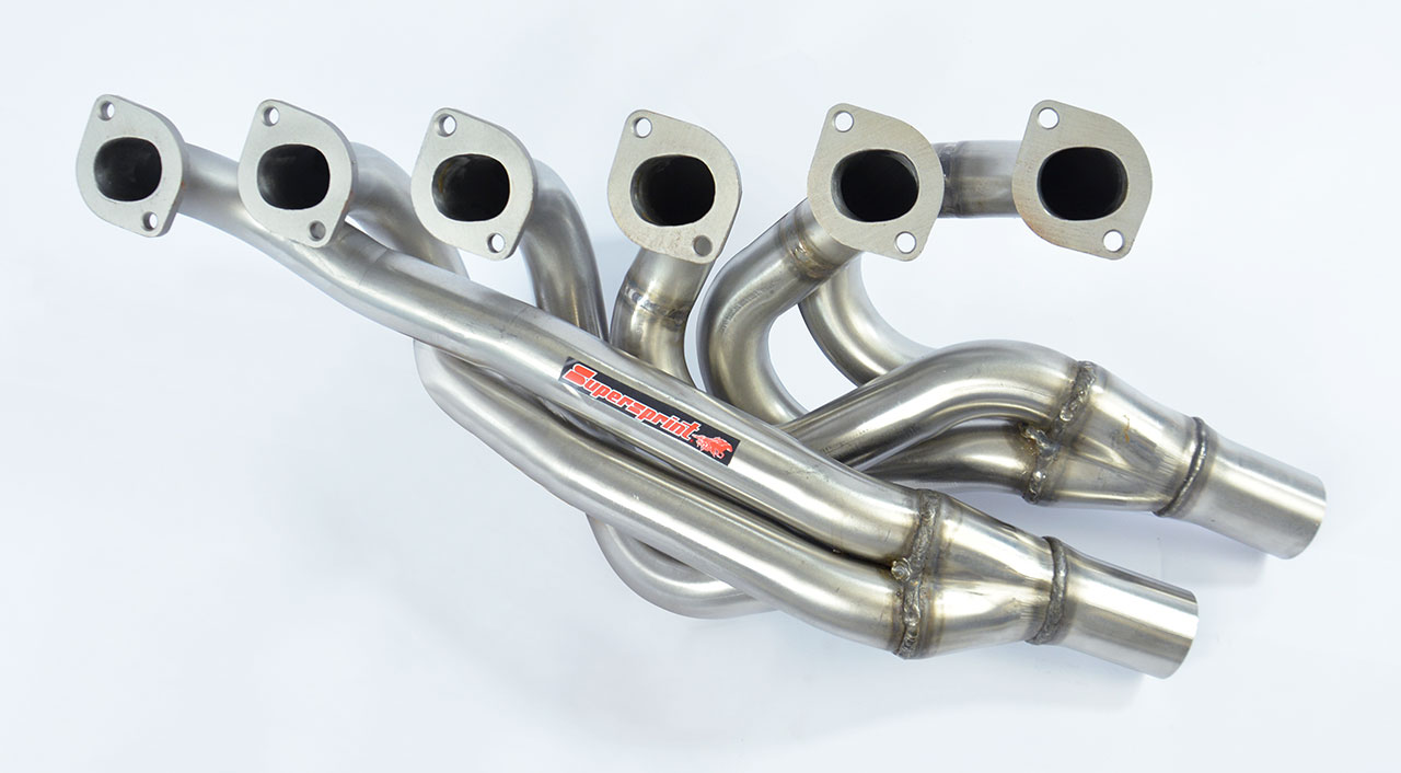 Manifold + connecting pipes 100% Stainless steel (Left Hand Drive) For the stock centre muffler