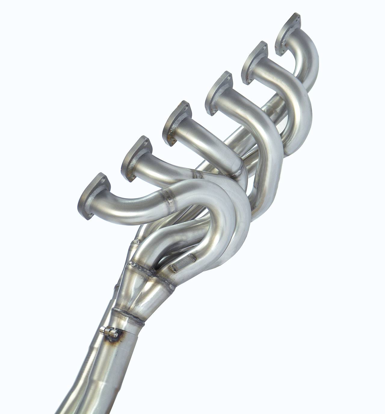 Manifold + connecting pipes 100% Stainless steel (Left Hand Drive) For the stock centre muffler