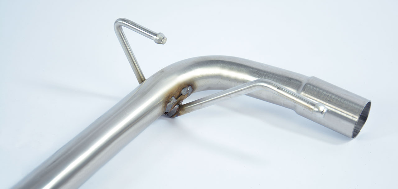 Rear pipe kit Right - Left (Muffler delete)