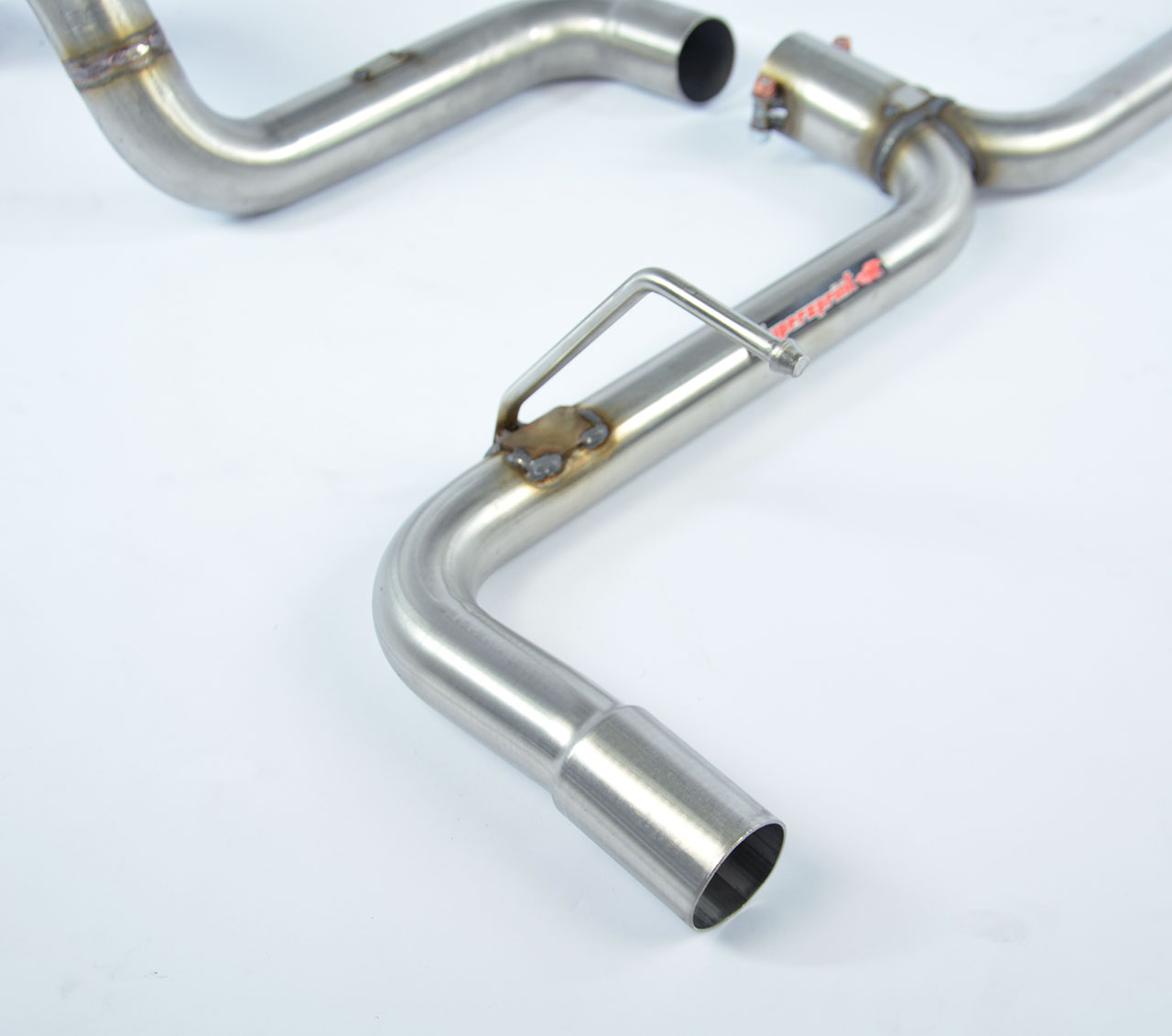 Rear pipe kit Right - Left (Muffler delete)
