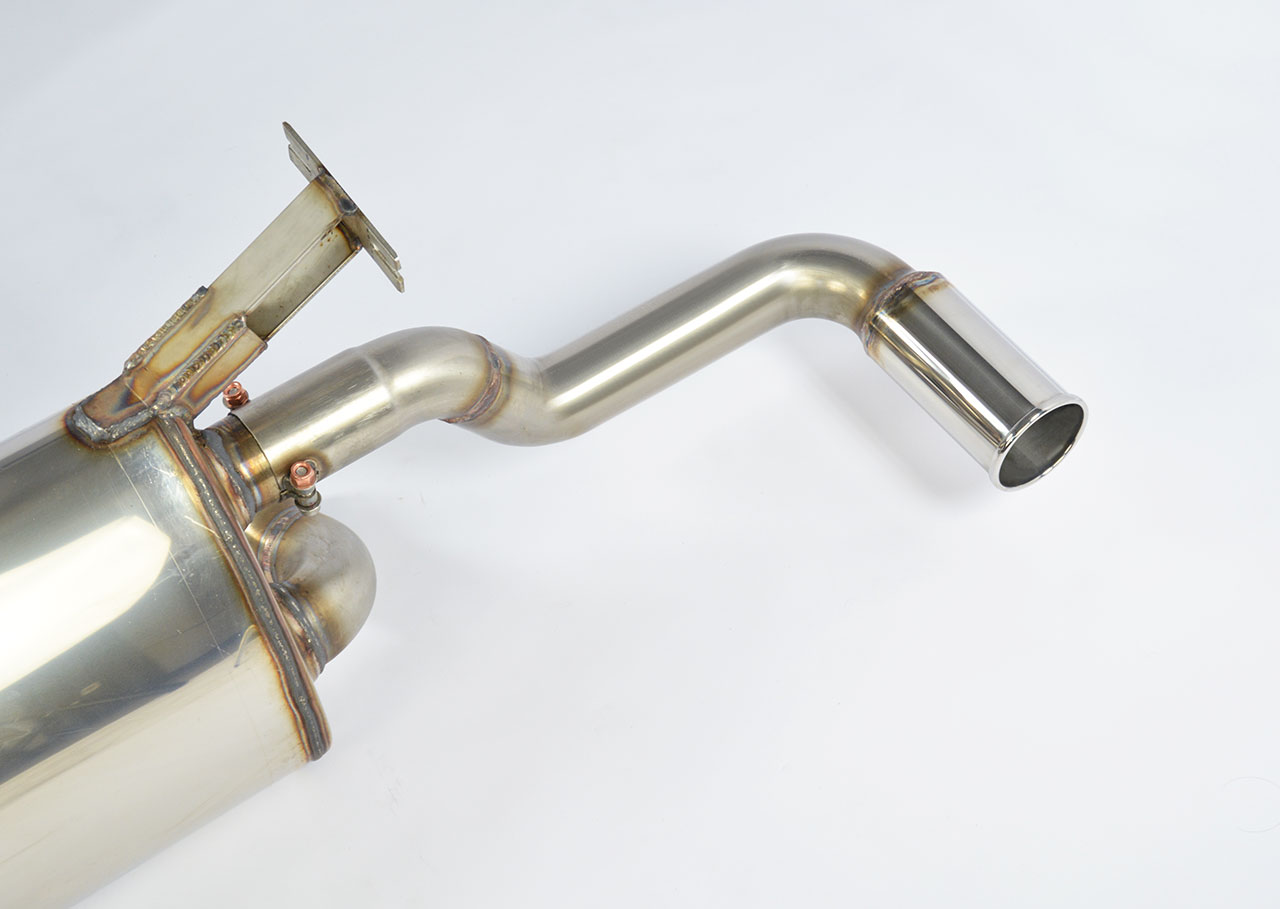 Rear exhaust Right O70 - Left O70 ''Sport/Racing'' With By-Pass pipe for the stock valve
