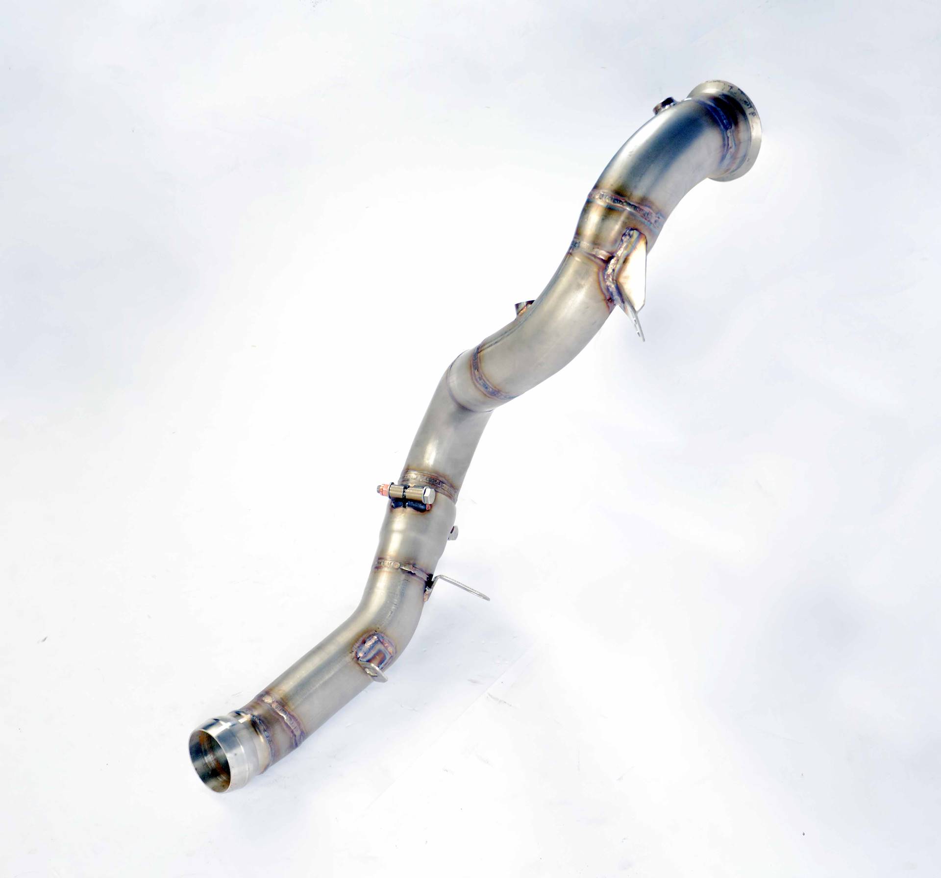 Downpipe kit Right + Left Deletes the primary and the secondary catalytics (RHD - LHD)