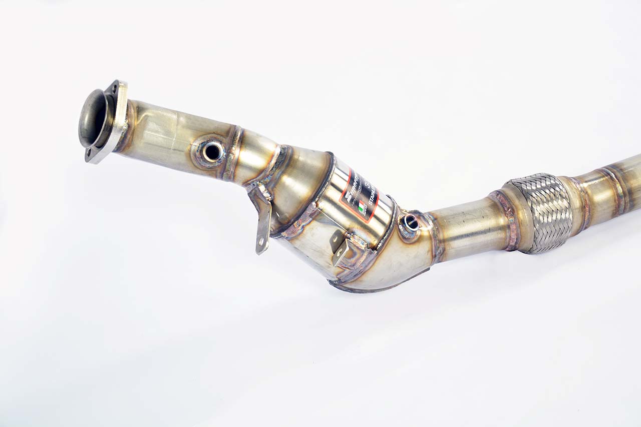 Downpipe Right with Metallic catalytic converter