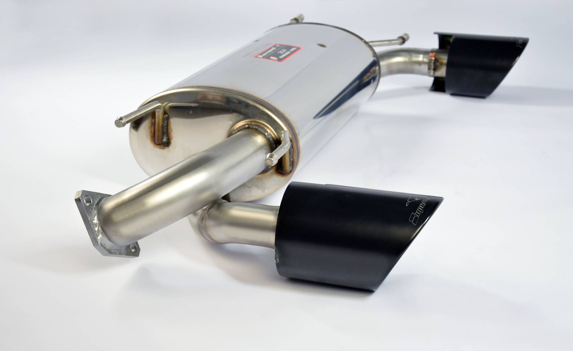 Endpipe kit Right - Left Gun Metal Grey O 120