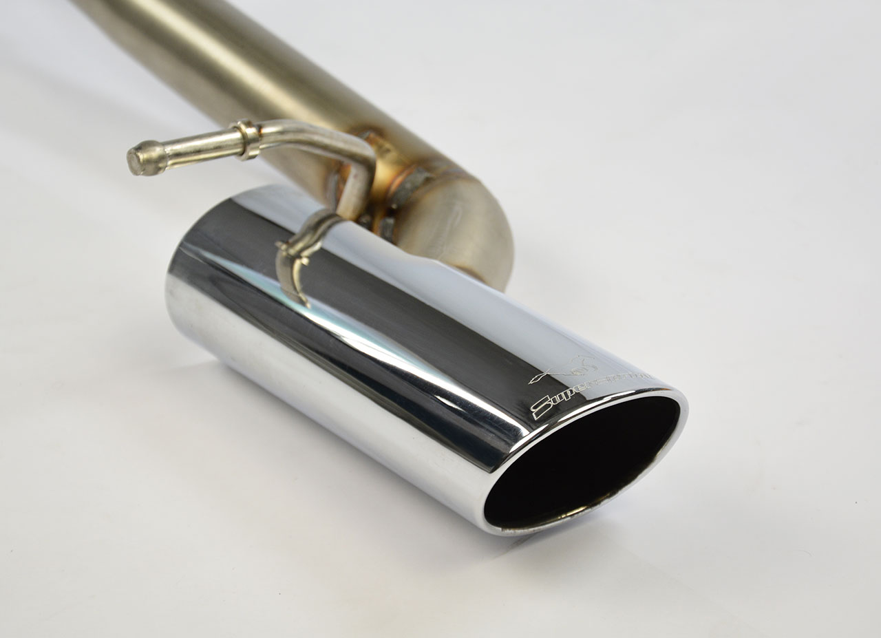 Rear pipe 100x75 (Muffler delete)