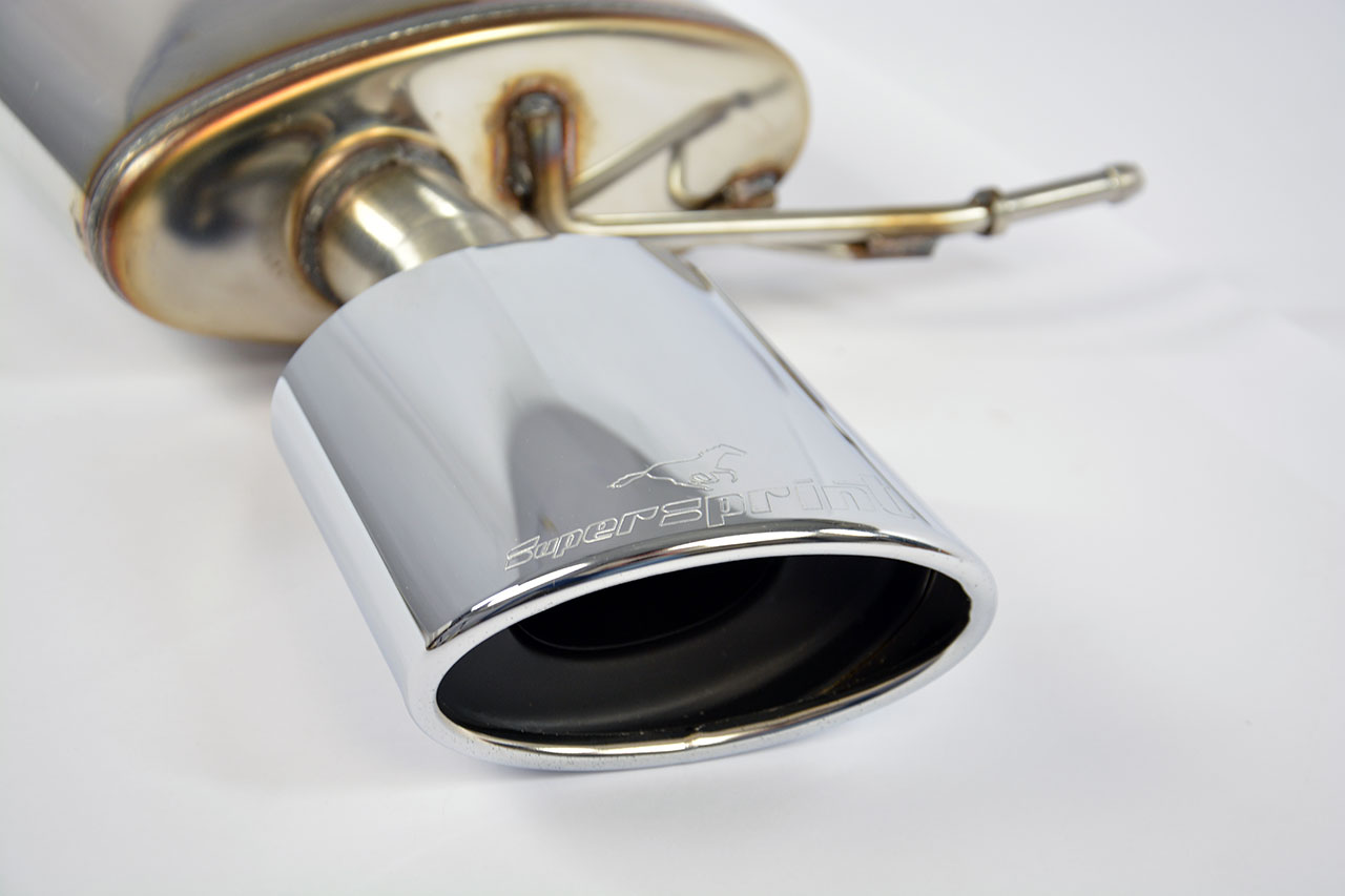 Endschalldämpfer Links 145x95