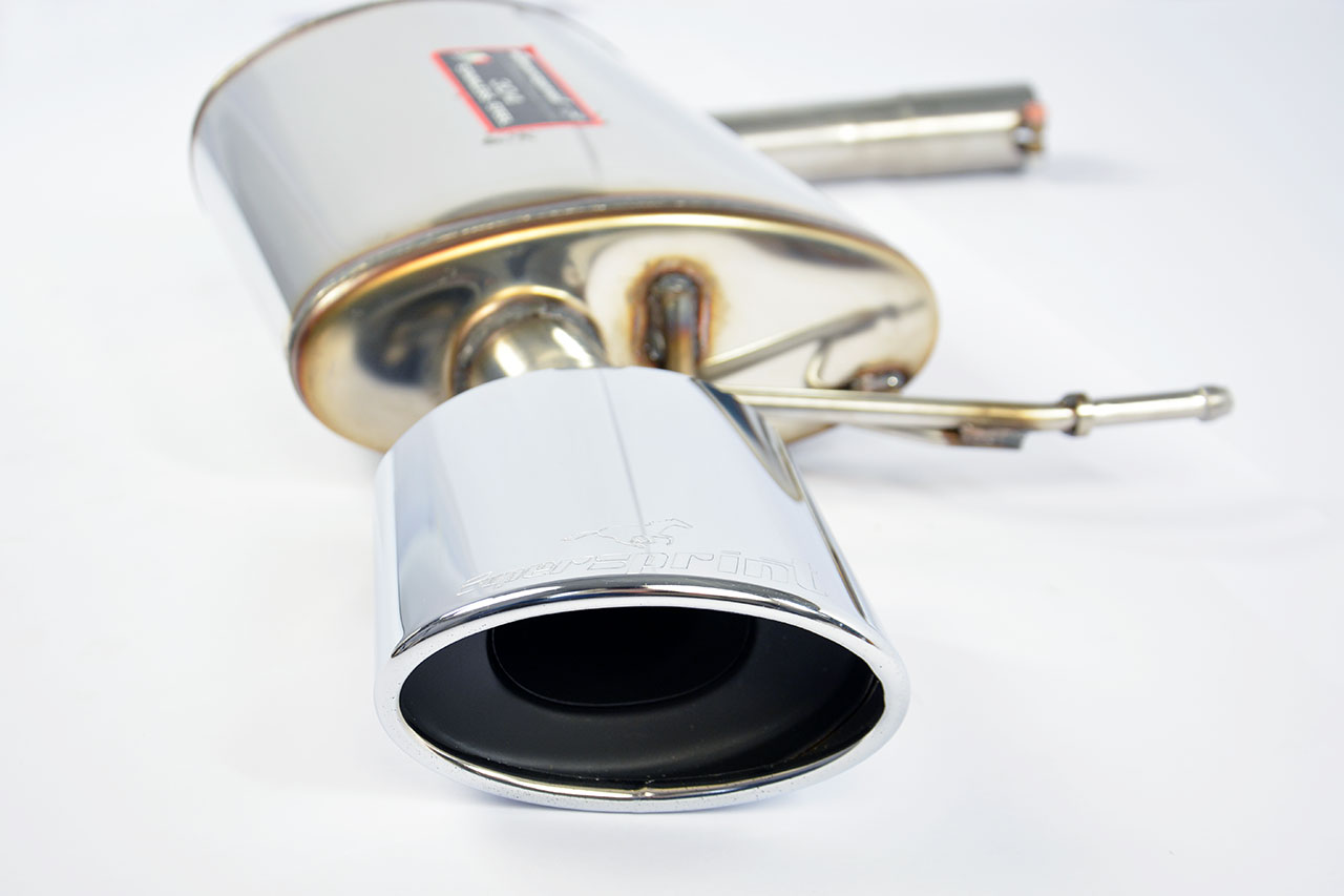 Rear exhaust Left 145x95