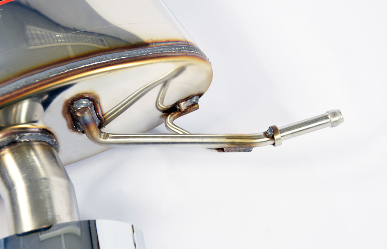 Rear exhaust Left 145x95