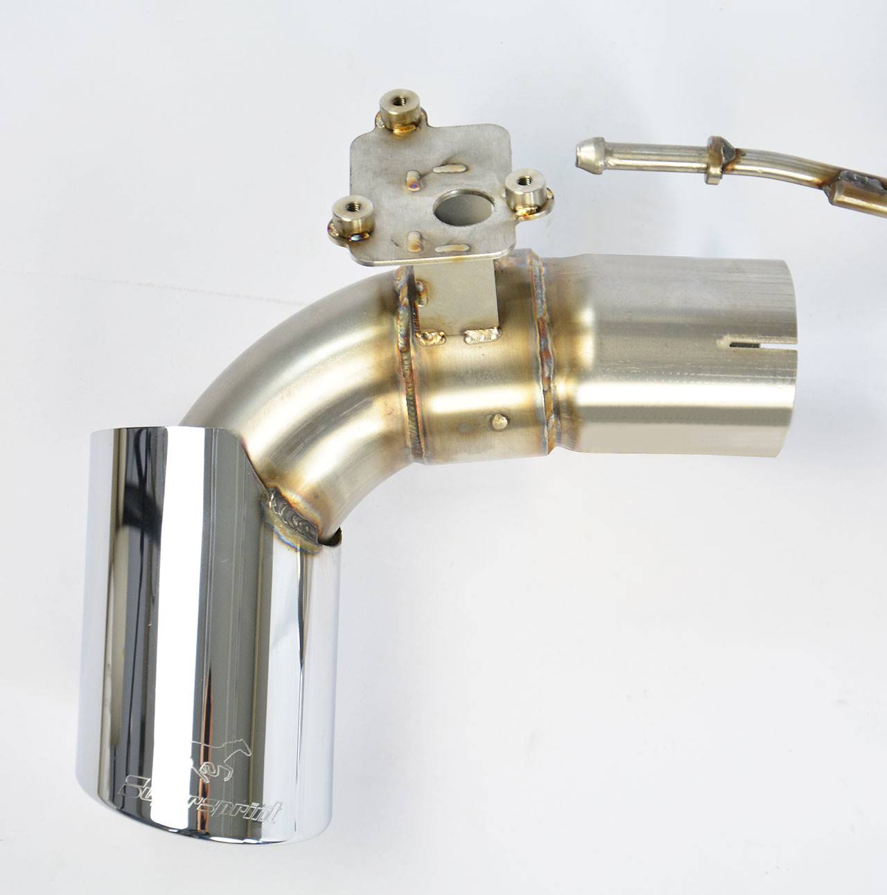 Rear exhaust Right O100 - Left O100 with valve