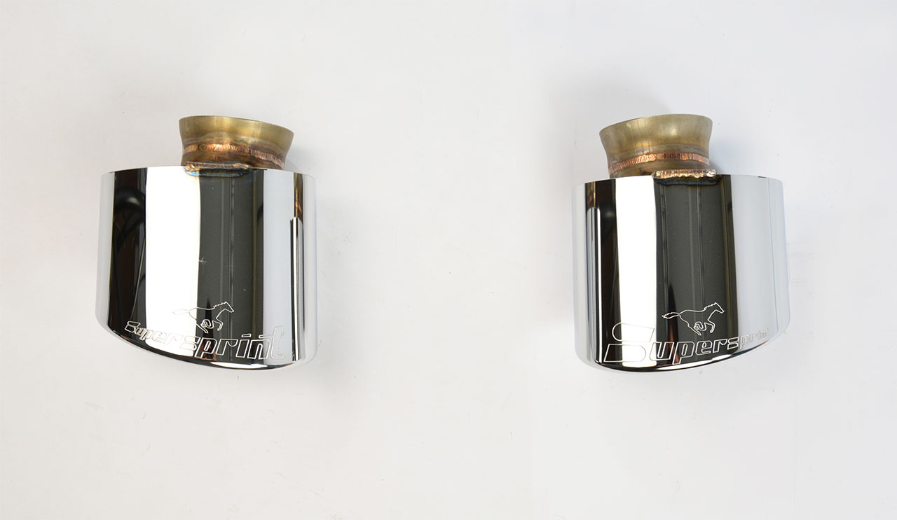 Endrohrsatz Rechts - Links 150x105