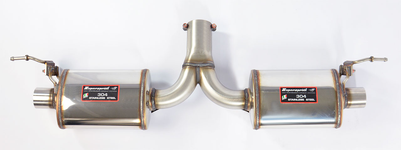 Rear exhaust Right - Left