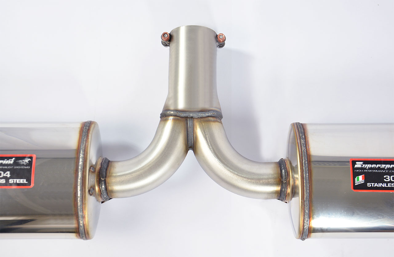 Rear exhaust Right - Left