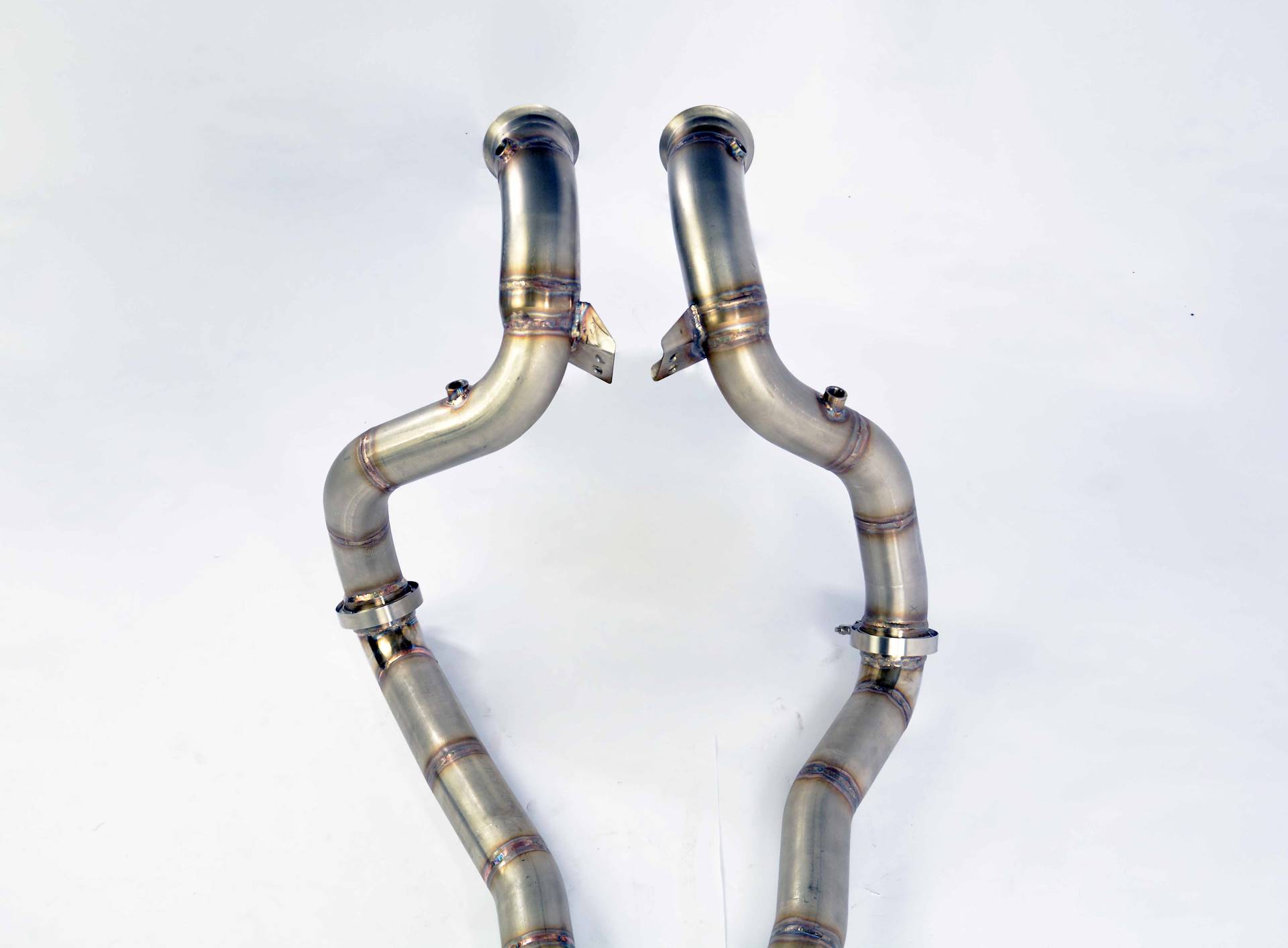 Downpipe kit Right + Left (Replaces catalytic converter) (RHD - LHD)