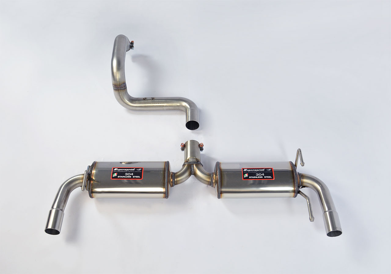 Rear exhaust Right - Left Sport