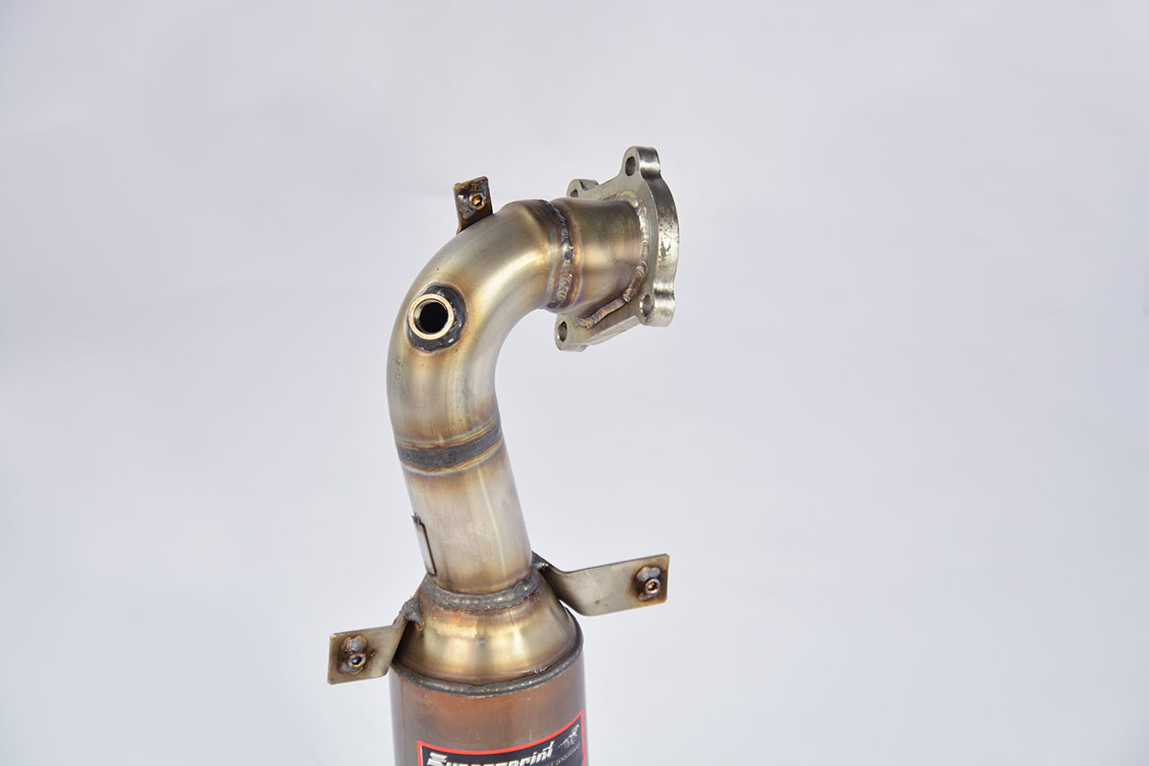 Rohrsatz ab Turbolader + Sport Metallkatalysator