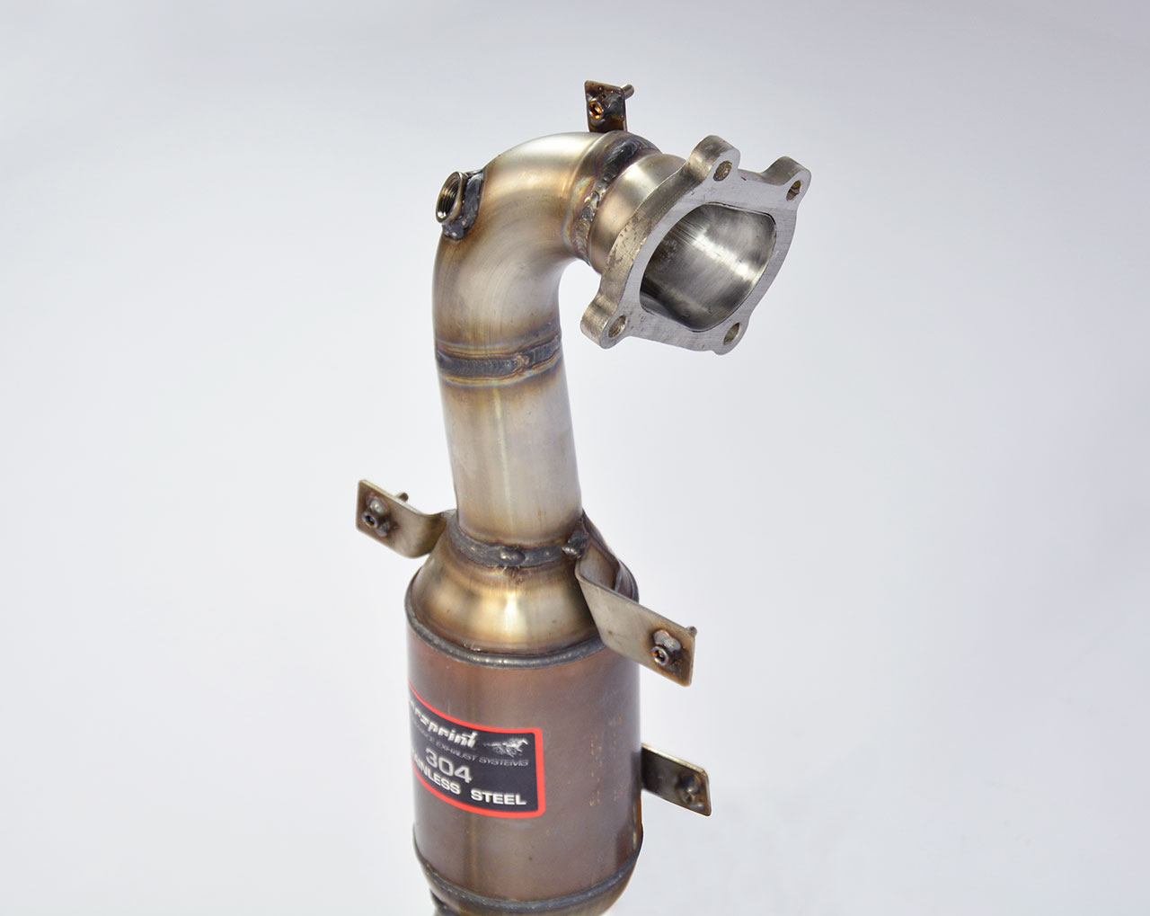 Turbo downpipe kit +  Metallic catalytic converter
