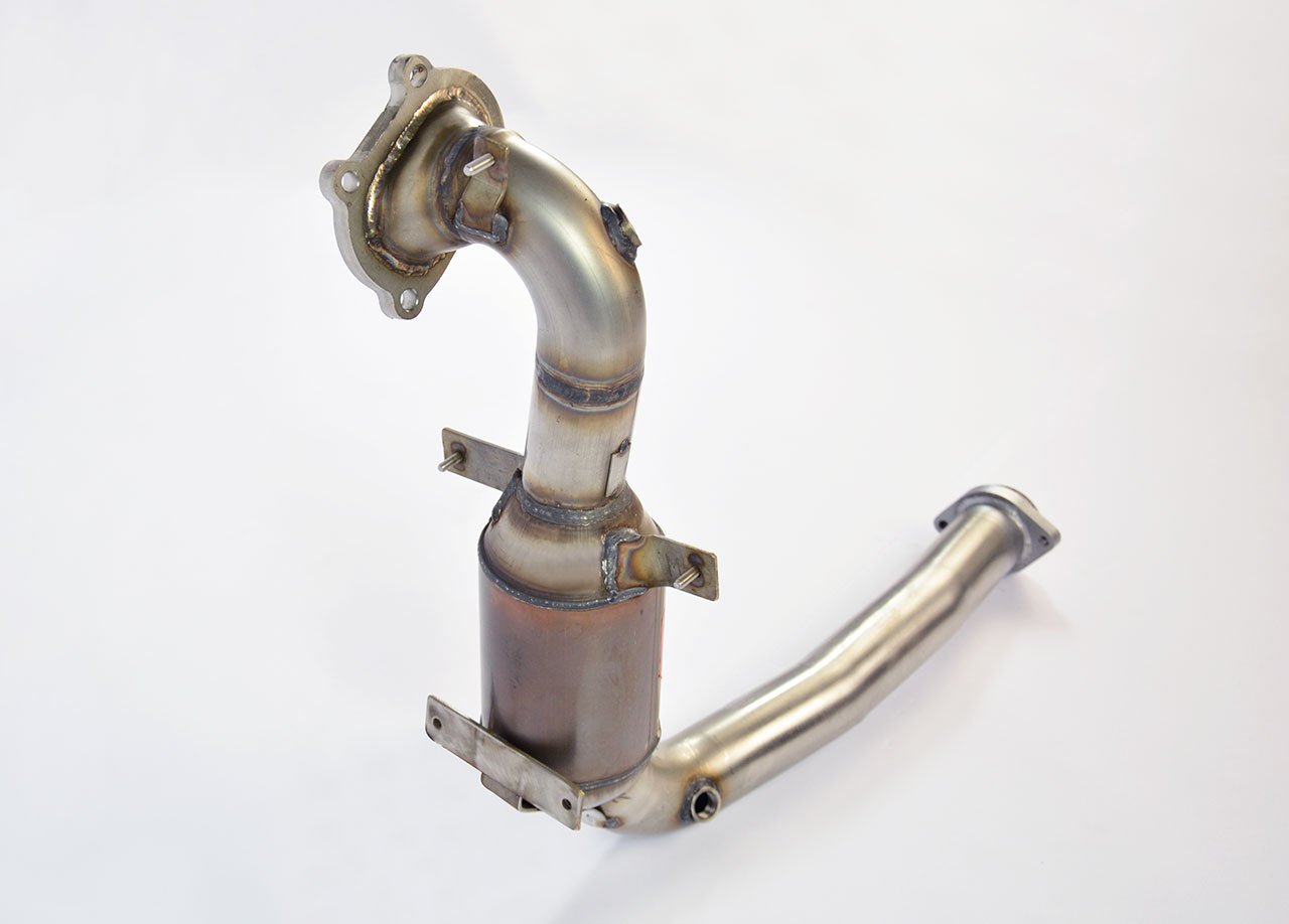 Rohrsatz ab Turbolader + Sport Metallkatalysator