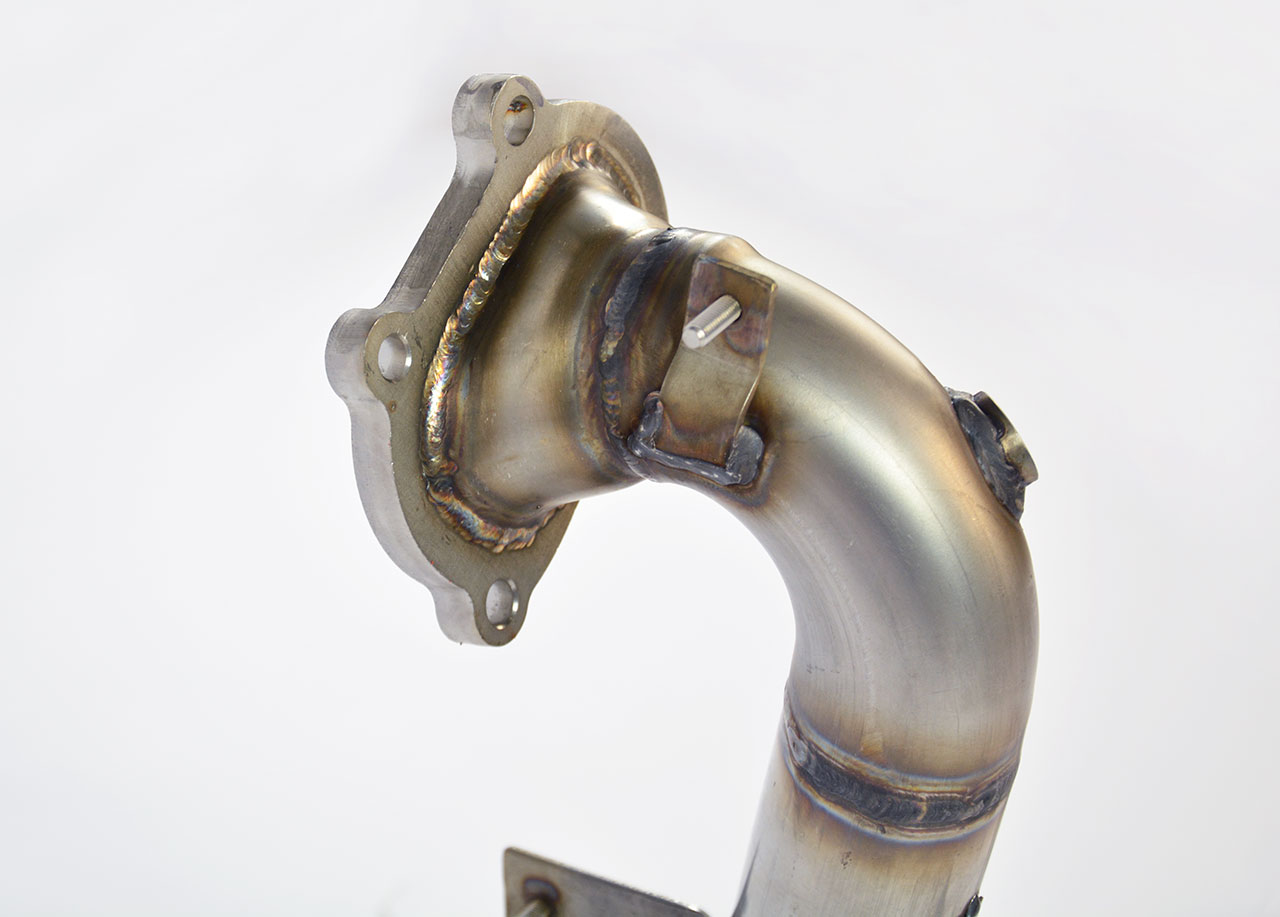 Rohrsatz ab Turbolader + Sport Metallkatalysator
