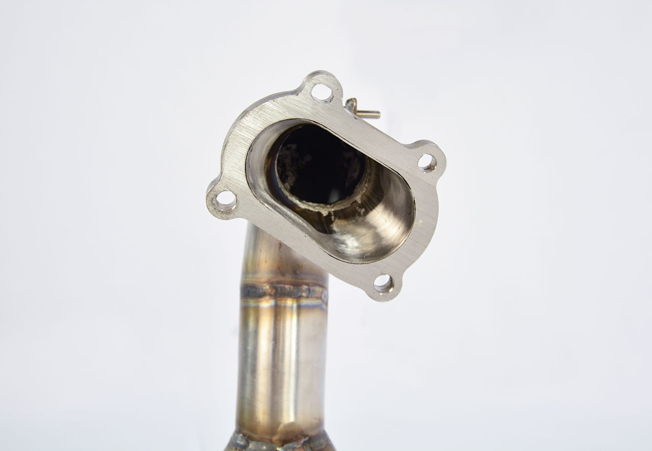 Rohrsatz ab Turbolader + Sport Metallkatalysator