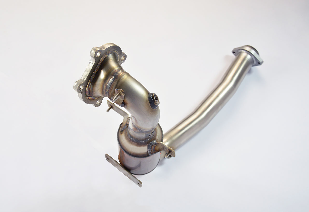 Rohrsatz ab Turbolader + Sport Metallkatalysator