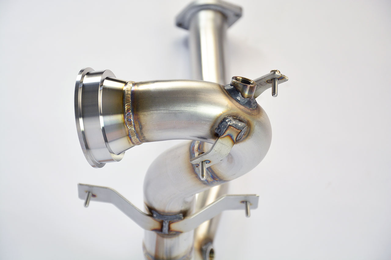 Turbo downpipe kit  (Replaces catalytic converter) (Manual gearbox)