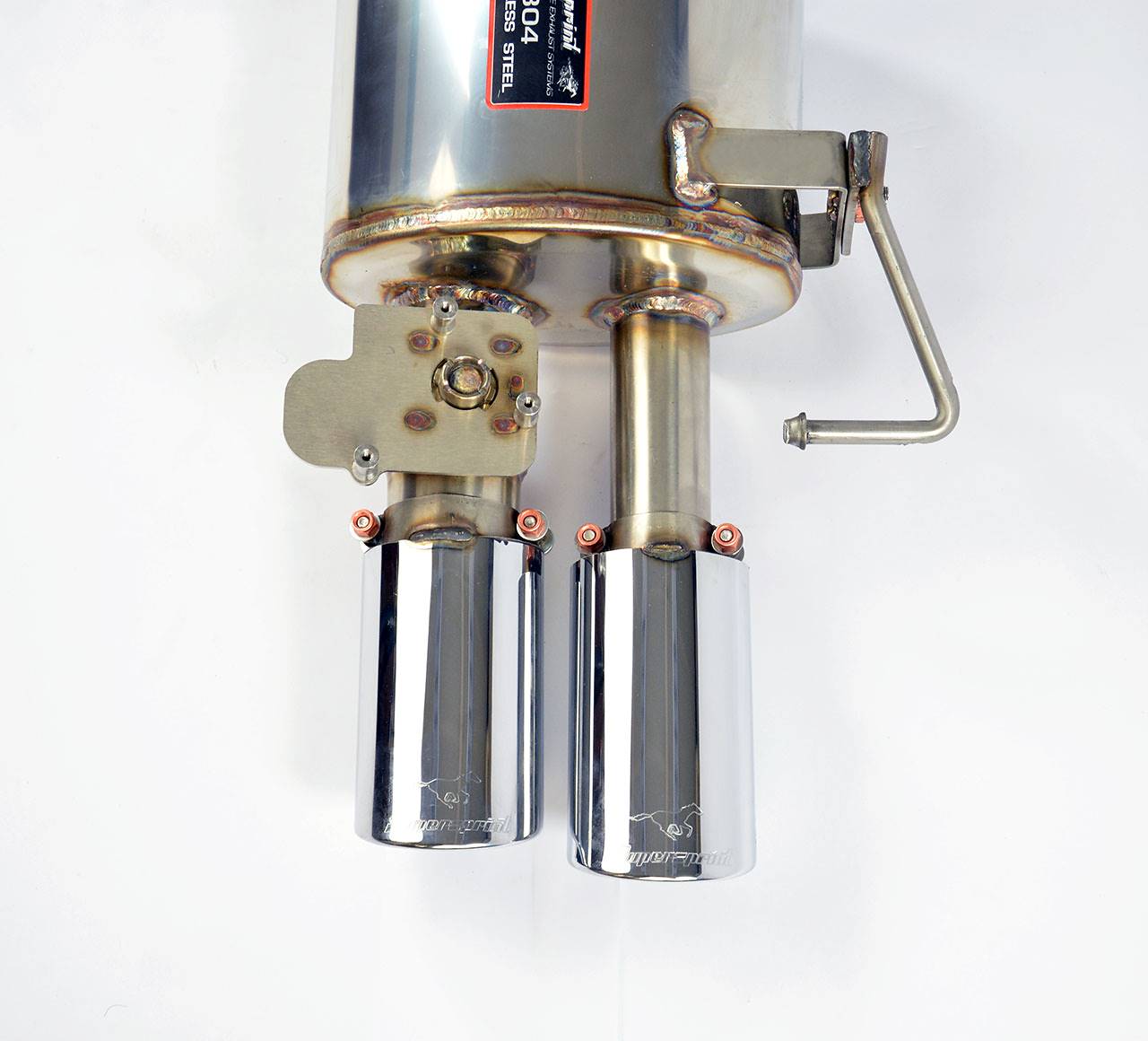 Rear exhaust Left with valve