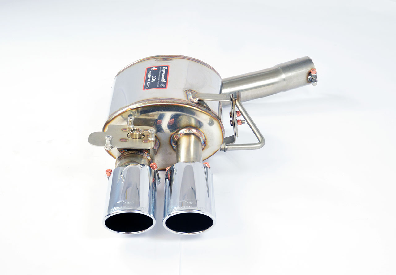 Rear exhaust Left with valve