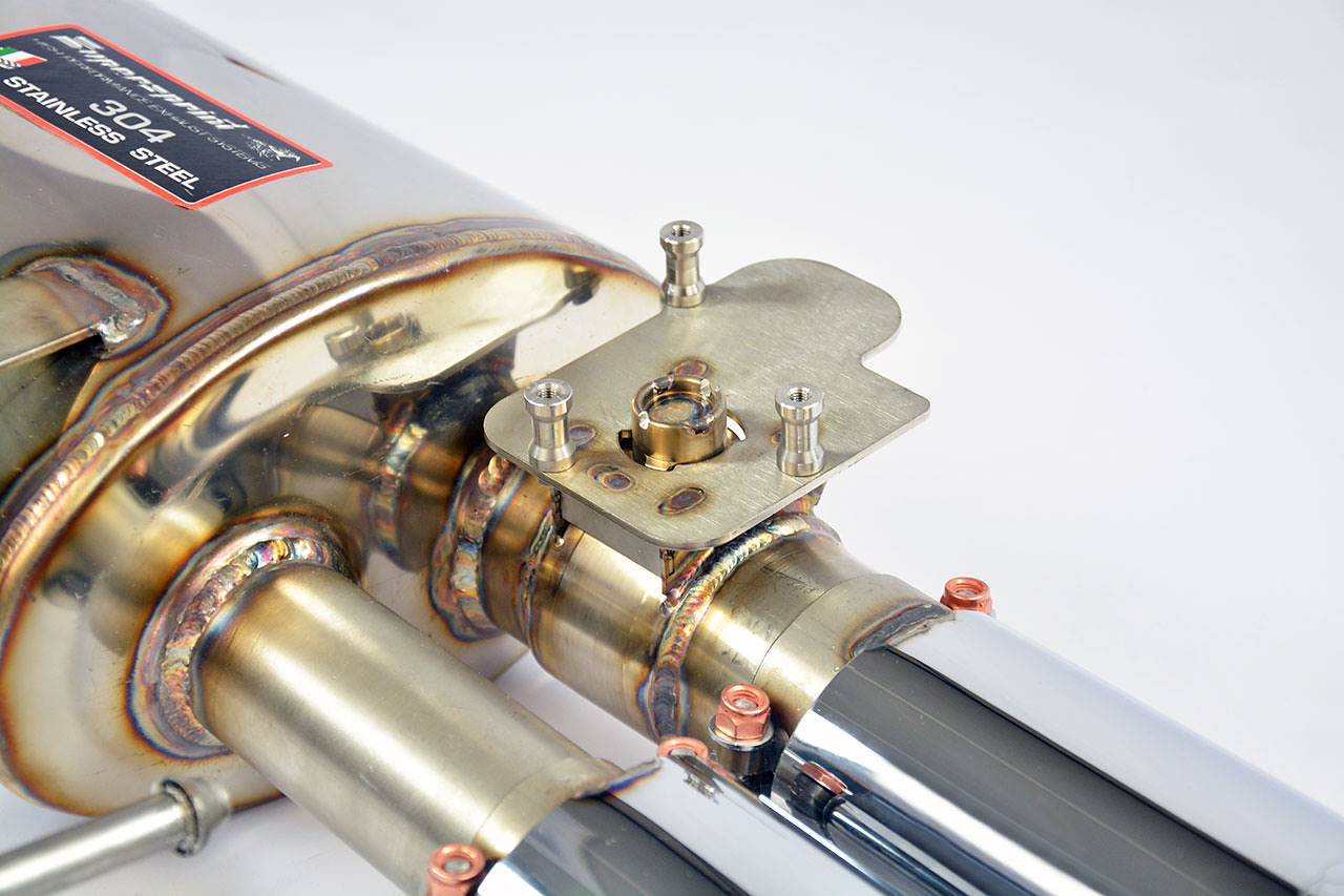 Rear exhaust Right with valve